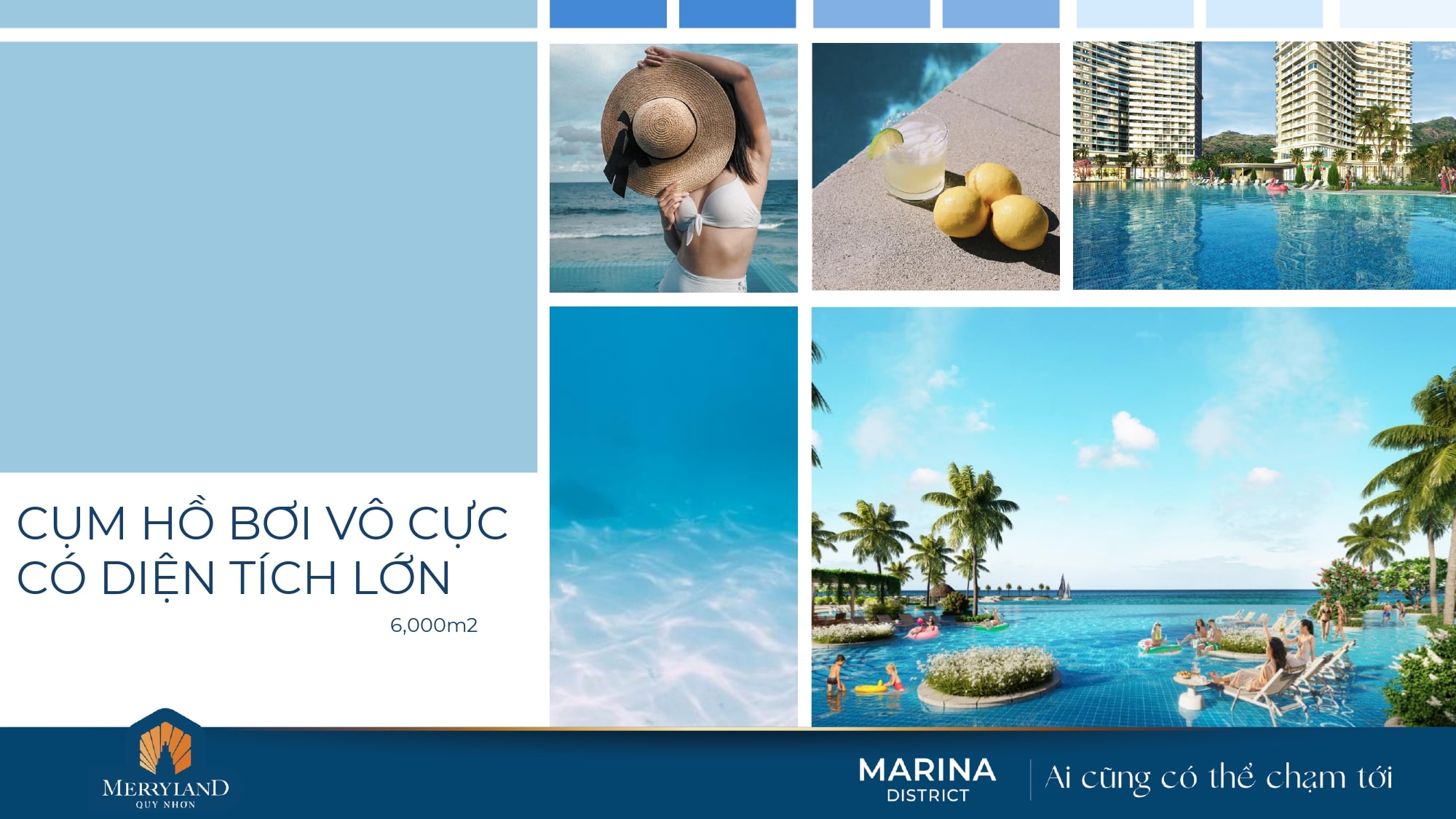 Chuỗi tiện ích khi sở hữu MerryHome phân khu Marina District.