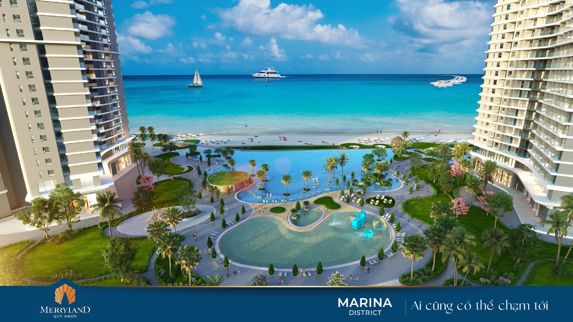 MerryHome Marina District căn hộ biển 'Ai cũng có thể chạm tới' với chỉ hơn 1tỷ.