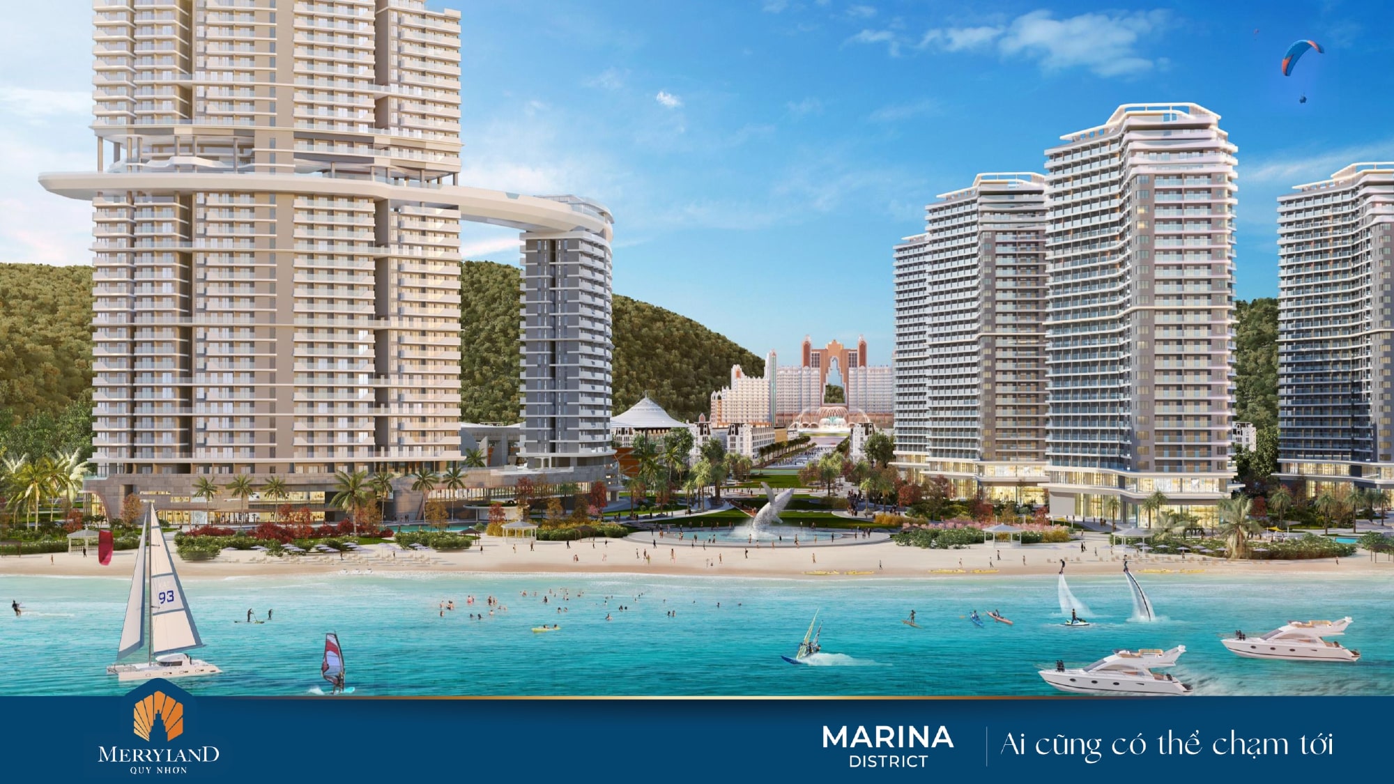 MerryHome Marina District căn hộ biển 'Ai cũng có thể chạm tới' với chỉ hơn 1tỷ.