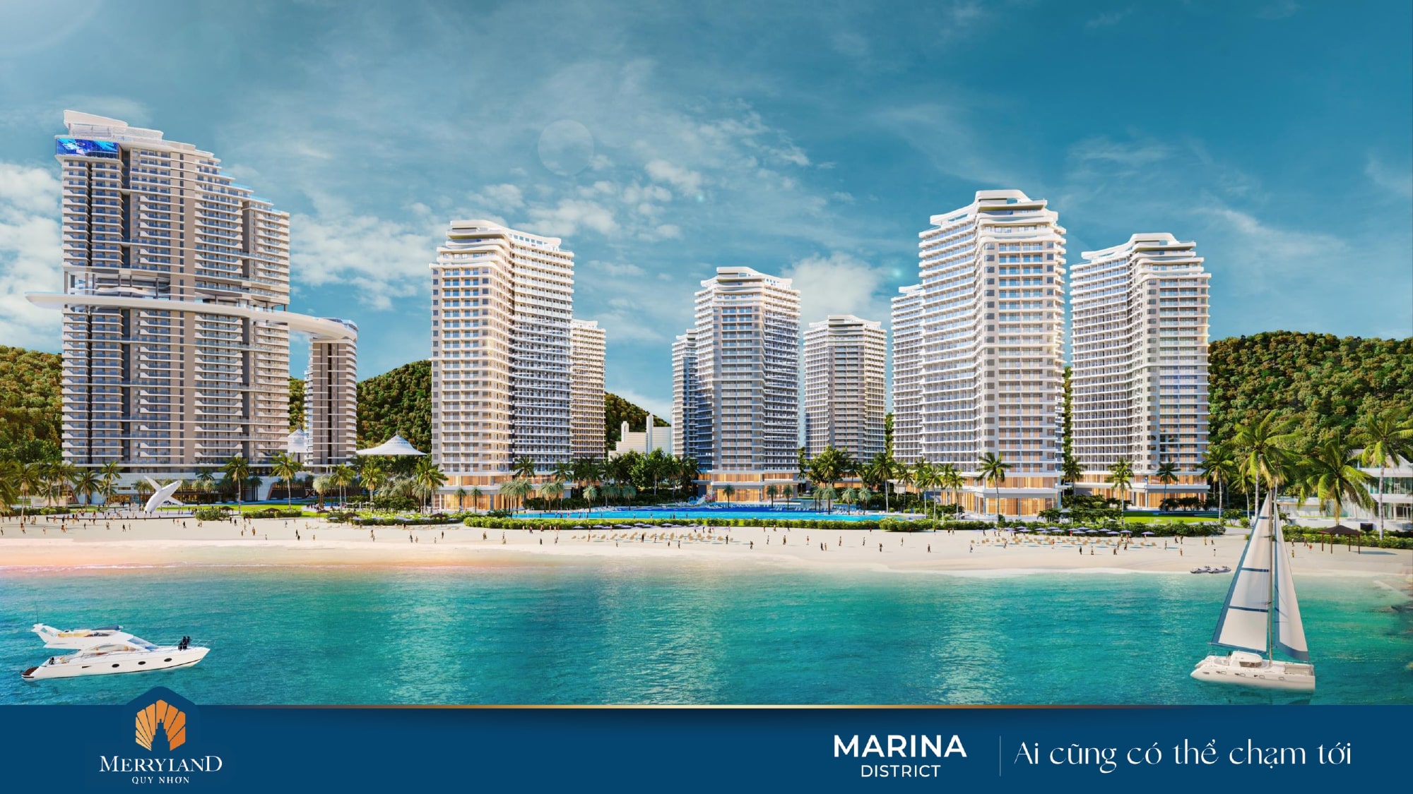 MerryHome Marina District căn hộ biển 'Ai cũng có thể chạm tới' với chỉ hơn 1tỷ.