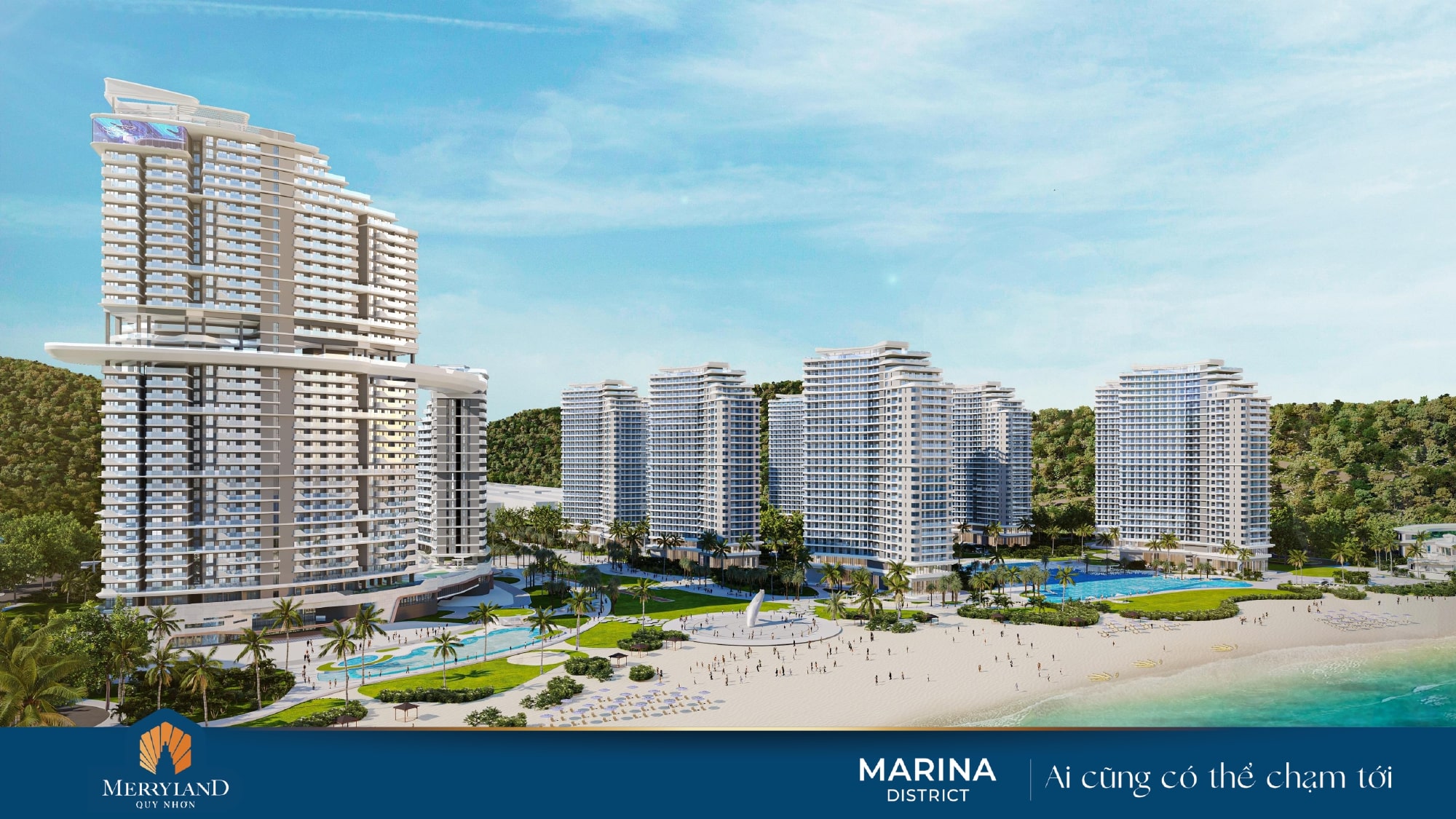 MerryHome Marina District căn hộ biển 'Ai cũng có thể chạm tới' với chỉ hơn 1tỷ.
