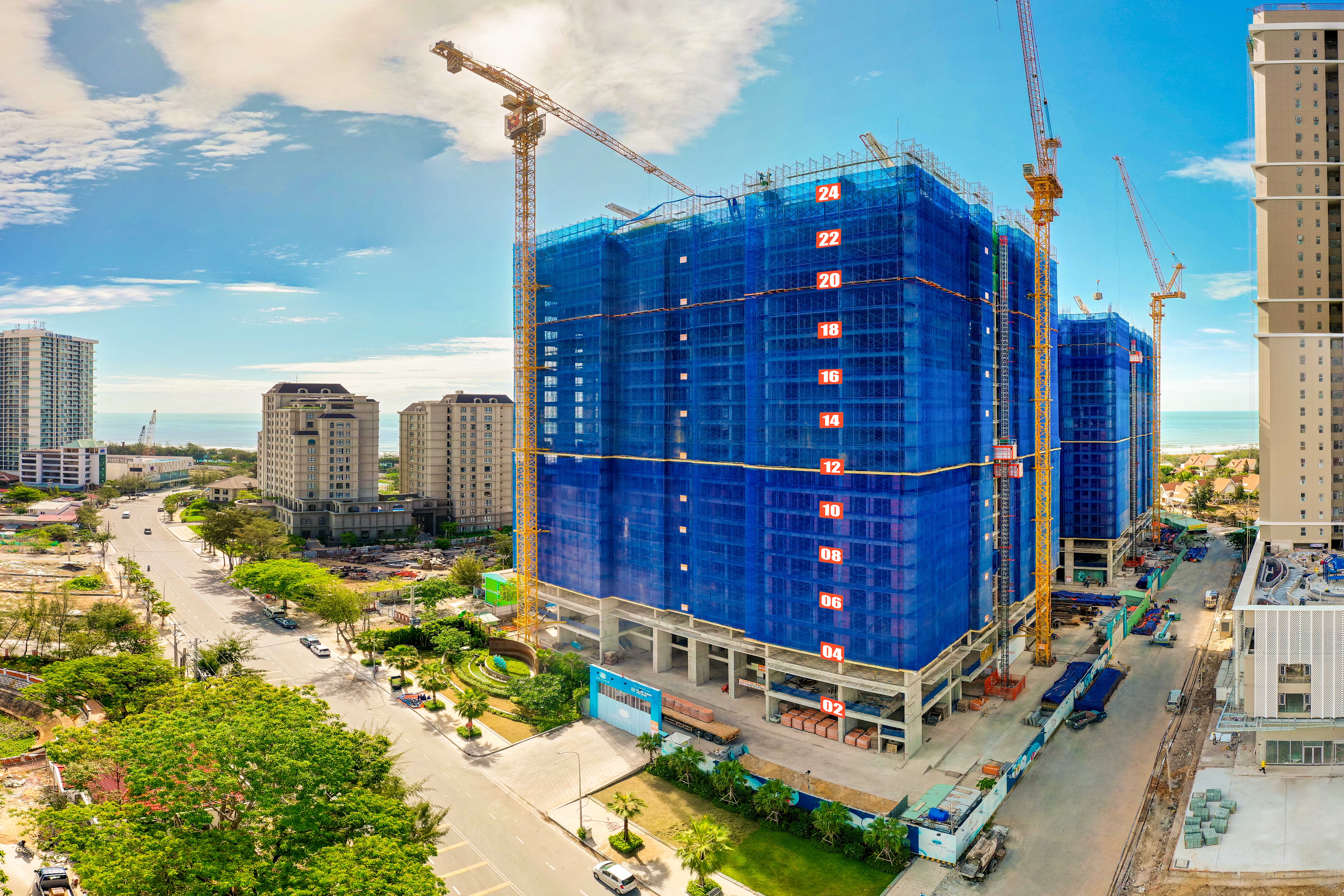 Theo đại diện Hiệp hội Nhà thầu xây dựng Việt Nam, giá sắt thép đã tăng khoảng 7% so với quý đầu năm