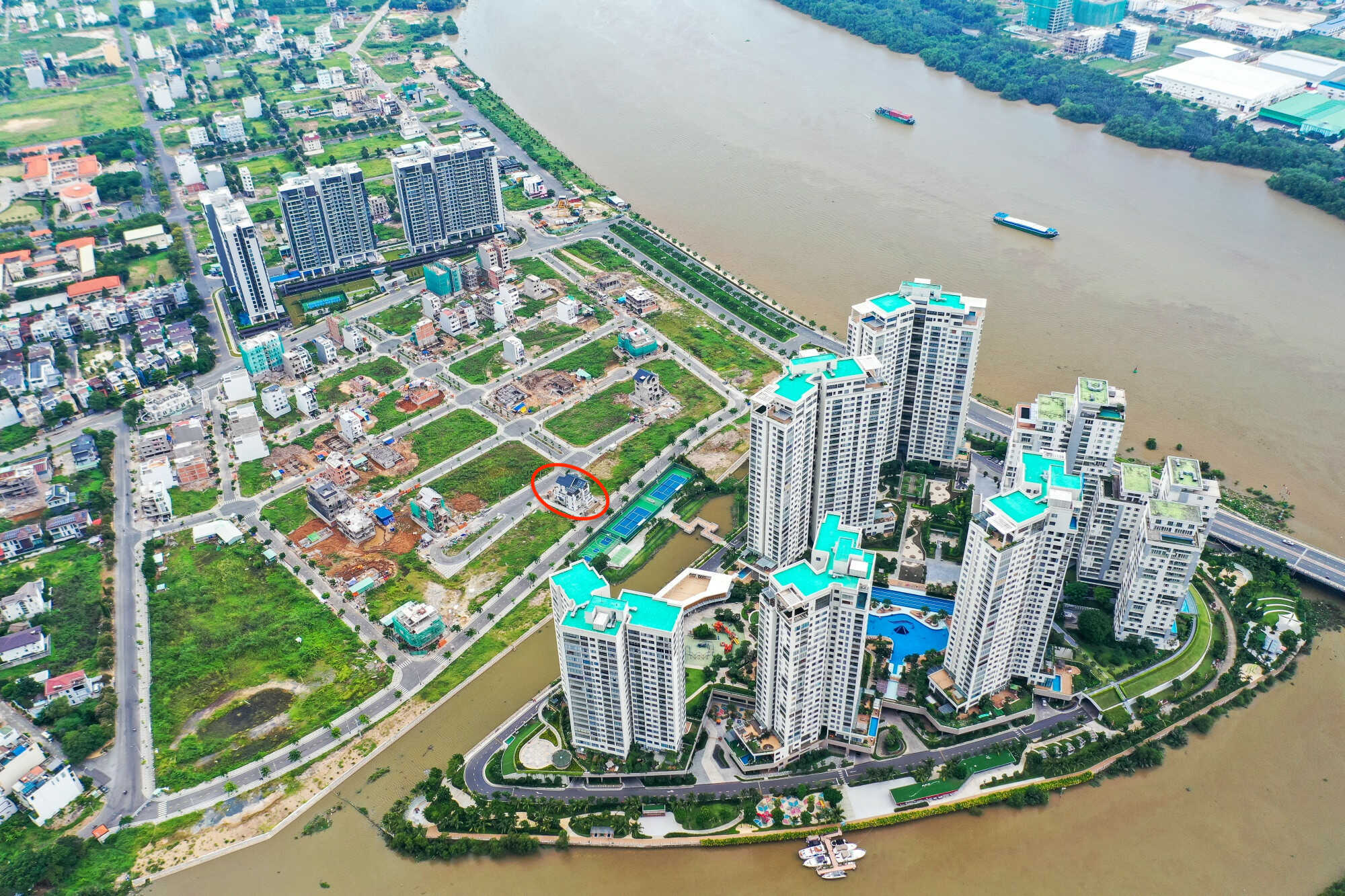 Bán Biệt Thự Saigon Mystery Villas hoàn thiện mặt ngoài diện tích 448m2