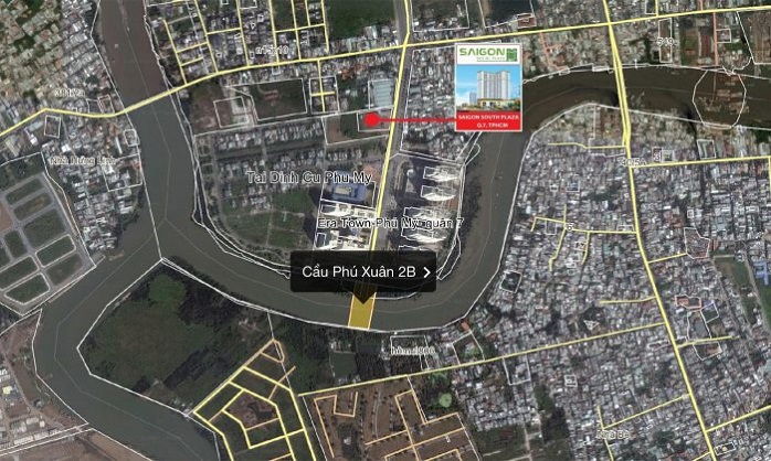 TP. HCM Phê duyệt xây dựng cầu Phú Xuân 2B nối Quận 7 và Nhà Bè